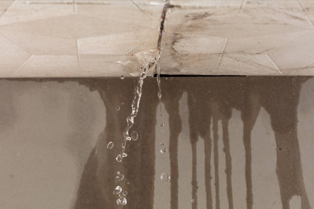 Professional Burst Pipe Cleanup technician working in Addyston, OH